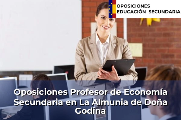 Oposiciones Profesor de Economía Secundaria en La Almunia de Doña Godina