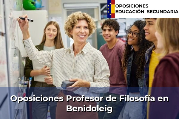 Oposiciones Profesor de Filosofía en Manuel 56 Oposiciones Profesor de Filosofía en Benidoleig