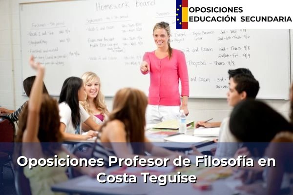 Oposiciones Profesor de Filosofía en El Sobradillo 27 Oposiciones Profesor de Filosofía en Costa Teguise