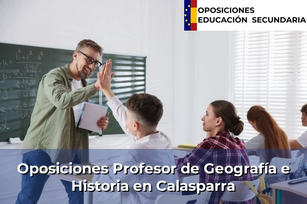Oposiciones Profesor de Geografía e Historia en Calasparra