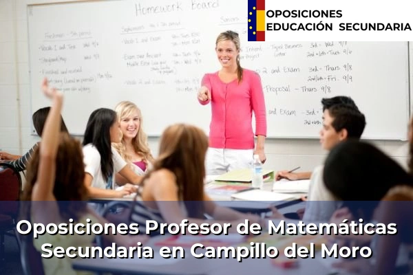Oposiciones Profesor de Matemáticas Secundaria en Campillo del Moro