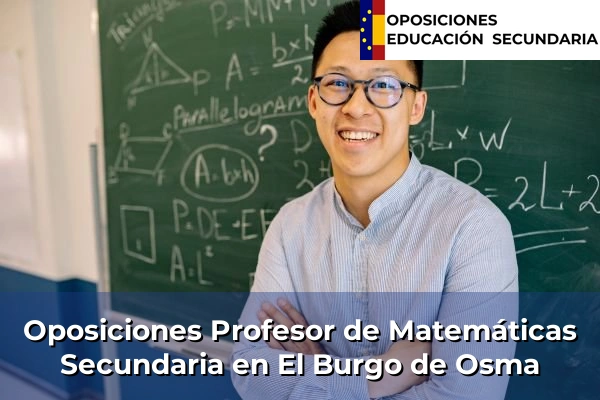 Oposiciones Profesor de Matemáticas Secundaria en Almazán 30 Oposiciones Profesor de Matemáticas Secundaria en El Burgo de Osma